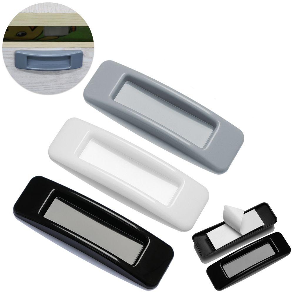 1 Pair Safety Pull Handle Multicolor Furniture Knobs Plastic Self-adhesive Door Handles