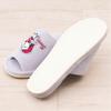 Senko Snoopy Happy Christmas Slippers, One Size Fits All, Gray, Character and Animal Design, Snoopy 66943
