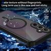 For Samsung Galaxy S25 FE Magnetic Case Skin Touch Matte Translucent PC + TPU Anti-Drop Phone Cover