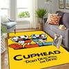Ковер Cuphead, коврик для ванной комнаты, входной коврик для ванной, внутренние напольные коврики, впитывающий коврик, противоскользящий кухонный коврик для дома, декоративный