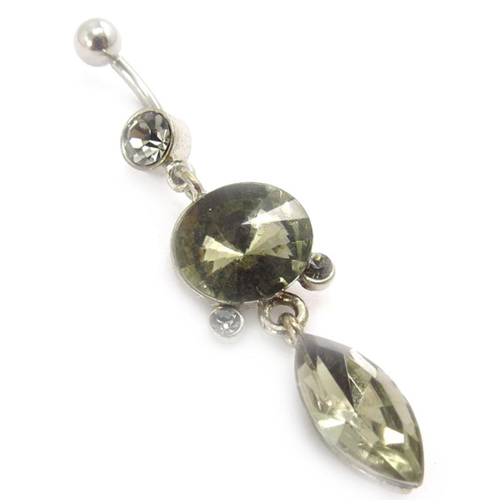 Les Trésors De Lily [K0715] — Пирсинг «Скарлетт», дымчато-серый