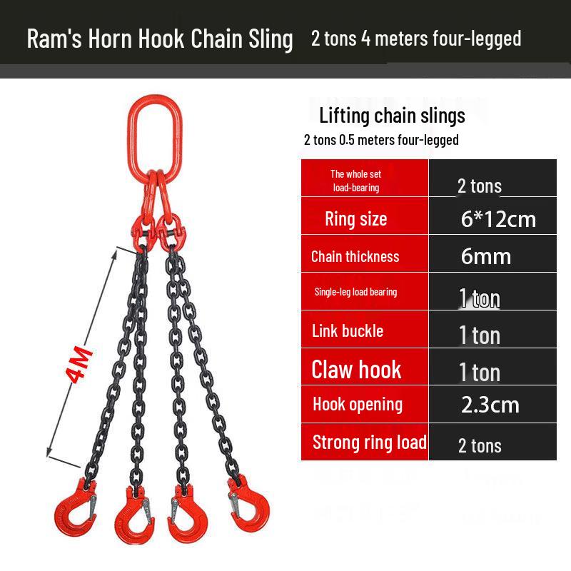 Multi-purpose Lifting Chain Sling Tool Set