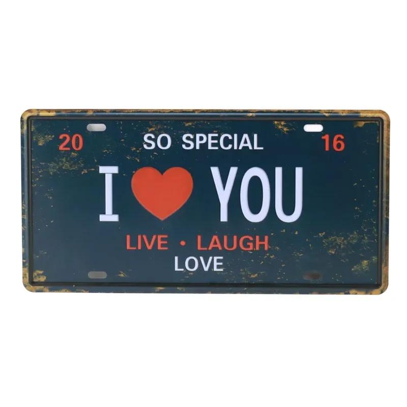 Я люблю водку, пиво, тарелку, металлическую пластину, номер автомобиля, жестяные вывески, бар, паб, кафе, домашний декор, металлическую вывеску, человек, пещеру, гараж, таблички для рисования C13