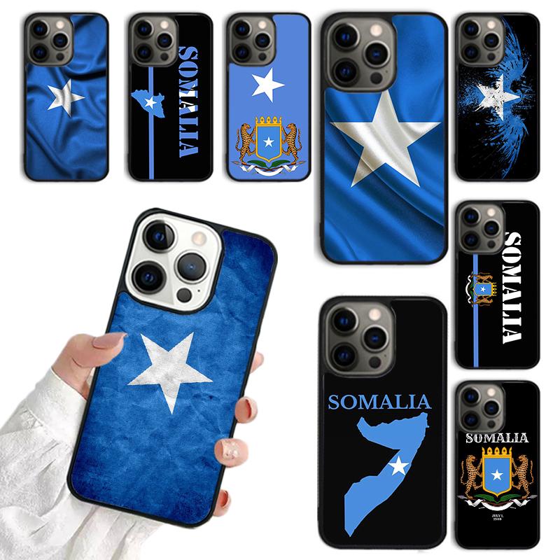 Чехол для телефона с флагом Сомали для iPhone 17 Air 16 15 14 13 12 11 Pro Max Plus Max Cover Shell coque