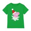 Childrens/Kids Evie Pig Santa Hat T-Shirt