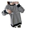 Onabebi Maternity Nursing Long with Nursing Outing and Slimming Sizes Black Wear, Clothes, Hoodie, Sleeves, Opening, Loungewear, Clothes, Pre-