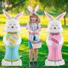 1 Standing Mr. Rabbit, 1 Standing Mrs. Rabbit, 2 Standing Mr. Rabbit, 2 Standing Mrs. Rabbit, Rabbit Foil Balloons, Suitable for Easter, Rabbit-Them