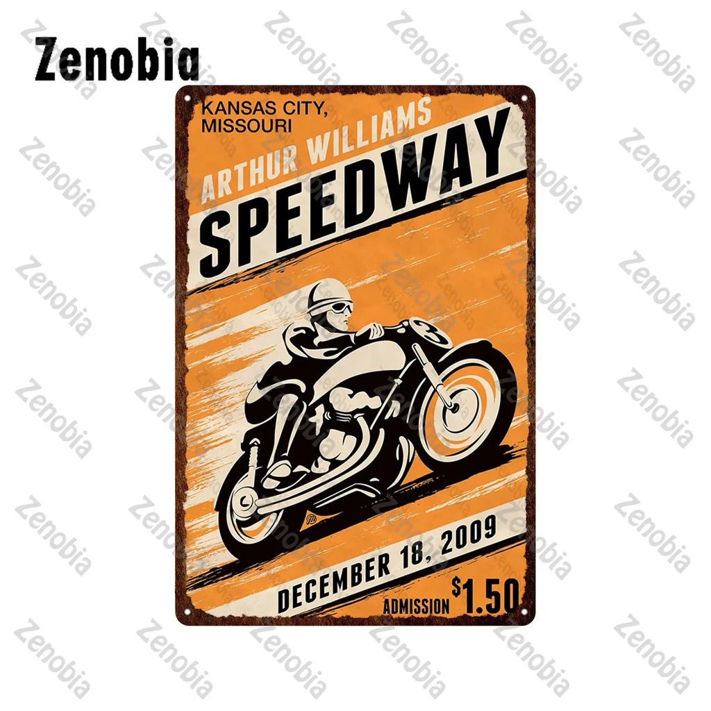 Motorcycles Metal Signs Tin Sign Ace Cafe London Road Race Wall Stickers Isle of Man TT Garage Bar Pub Home Wall Decoration
