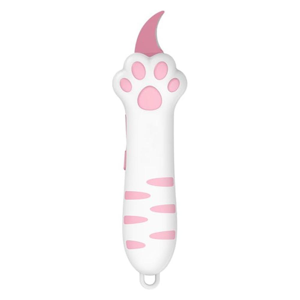 Милая пластиковая лапка кошки Box Cutter Мультяшная Школьные Офисные Принадлежности Портативный Инструмент для резки бумаги Креативный Подарок Открывалка