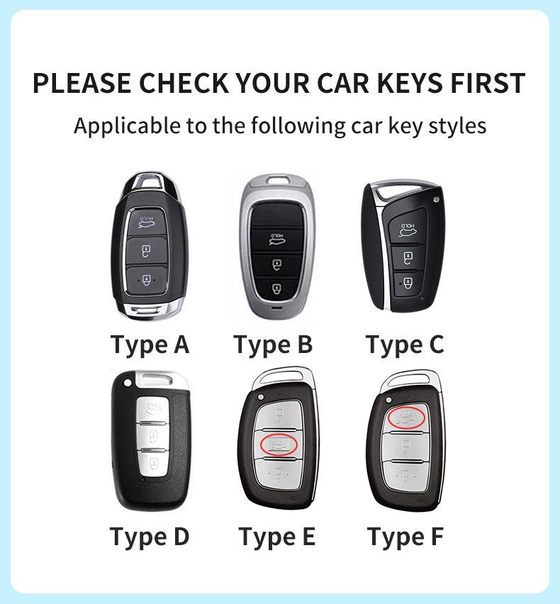 Совместимый чехол для ключа для Hyundai ix35, Mingtu, Langdong, Lingdong, Elantra, ix25, Reina, Yue Na, Fiesta, Sheng Dai Fa