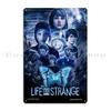 Life Is Strange Кинематографический Постер Металлическая Вывеска Дизайн Гаража Вечеринка Клуб Бар Бар Жестяной Постер