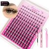 Natural Anime Look Segmented False Eyelashes DIY Grafting Eyelashes  DIY Eyelashes Makeup