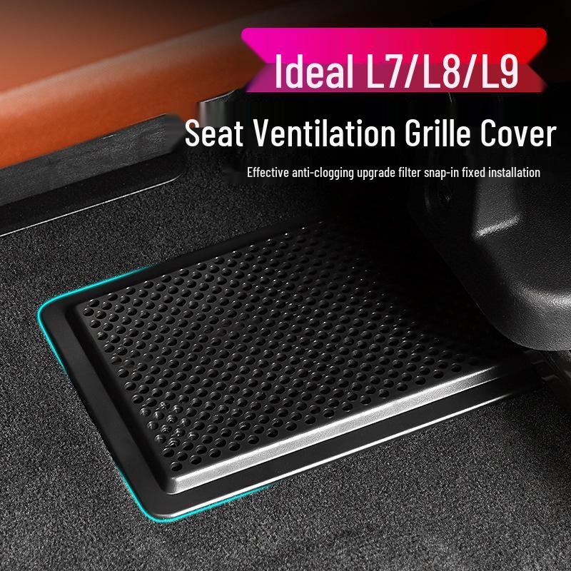 Пылезащитная сетка для вентиляционного отверстия под сиденьем для Ideal L7 L8 L9 - Автомобильный аксессуар для рассеивания тепла