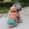 Corduroy Warm Fleece Teddy Pet Overalls Winter Dog Clothes  Dog Jumpsuit  Pet Cat Clothing