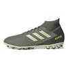 adidas Predator 19.3 Круглый носок Шнуровка AG (Резиновые короткие шипы) Футбольные бутсы из искусственной травы Мужские футбольные бутсы Насыщенно-зеленые FV6414