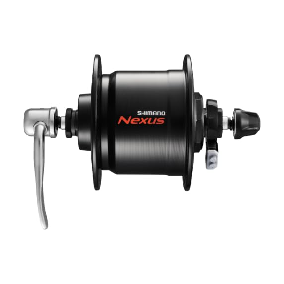 SHIMANO Черный 32H QR E2 EDHC30002NQBAL DH-C3000 6V-2.4W OLD100mm