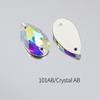 Dongzhou Crystals Швейные аксессуары Форма капли Плоская задняя сторона Стразы для одежды и обуви Хрустальные бусины