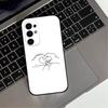 Чехол для телефона с изображением семьи Мама Папа Ребенок Руки для Samsung S25,S24,S21,S22,S23,S30,Ultra,S20,Plus,Fe,Lite,Note,10,Черный Чехол