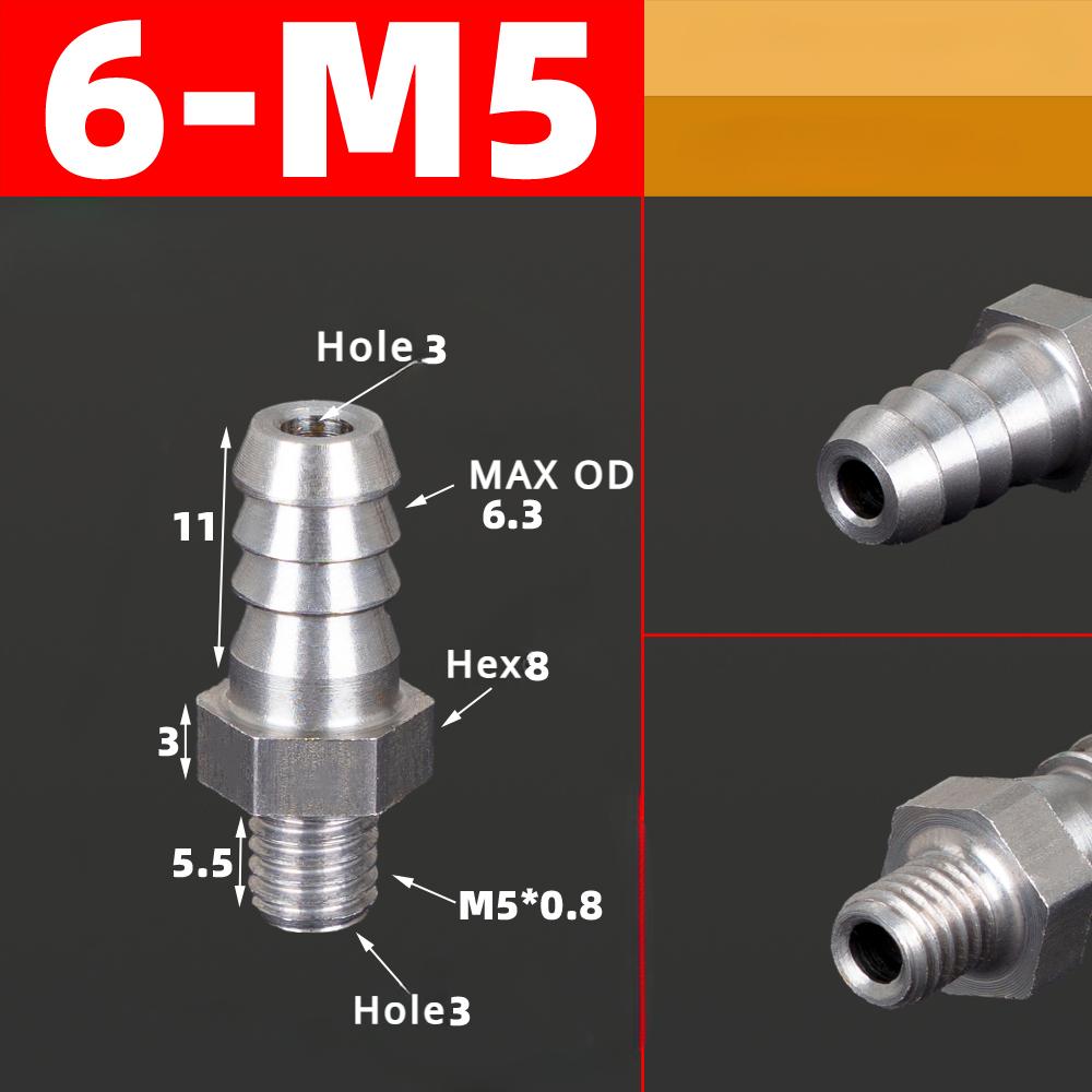 М3 М4 М5 М6 М8 М10 М12 М14 М16 Метрическая резьба Наружная к 3 4 5 6 8 10 12 мм Штуцер-бочонок для шланга Нержавеющая сталь 304 Фитинг для трубы Воздух Вода Газ