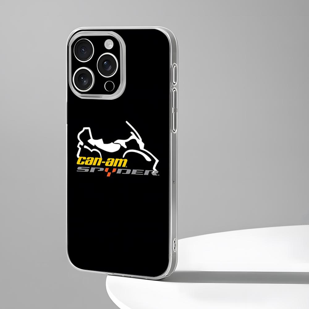 Чехол для телефона Can Am Can-am Team Новый для IPhone 16 15 14 12 13 11 Pro Max Mini X XR XS Plus Черный Силиконовый Прозрачный Чехол