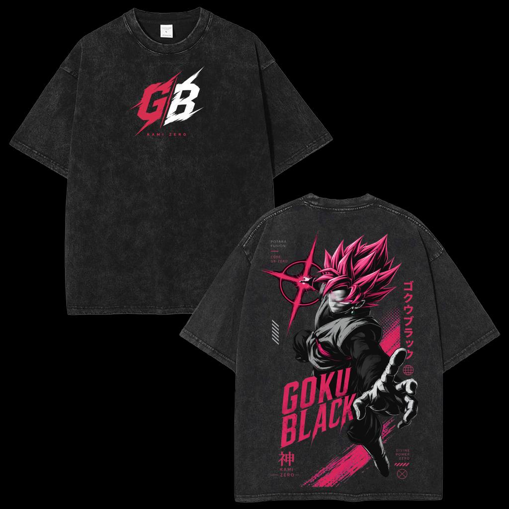 Dragon Ball Washed Overszied T-Shirt Graphic Men Women Pure Cotton Streetwear Y2k Casual Loose High Quality Short Sleeve Female Male Clothing