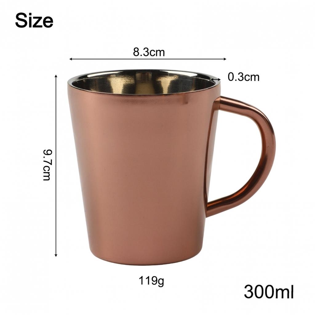 Stainless Steel Insulated For Drinking Cup Perfect for Hot or Cold Drinks
