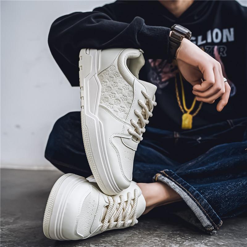 New Men And Women's Classic Fashion Low Top Thick Sole Skateboarding Breathable Shoes Students Boys Trending Comfortable Soft Sole Gym Sneakers