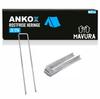 ANKOX 25 шт. фиксирующий колышек для палатки, грунтовой анкер, оцинкованный, устойчивый к ржавчине