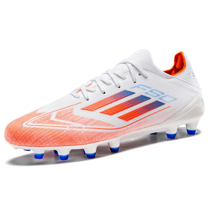 Мужские низкие молодежные бесшовные плетеные футбольные бутсы для тренировок