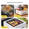 Oeny Portable Charcoal BBQ Grill and Fire Pit