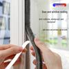 Dinggu Self-Adhesive Weatherstrip: 5m/10m Sliding Door and Window Seal, Dustproof, Anti-Collision, Mosquito Proof.