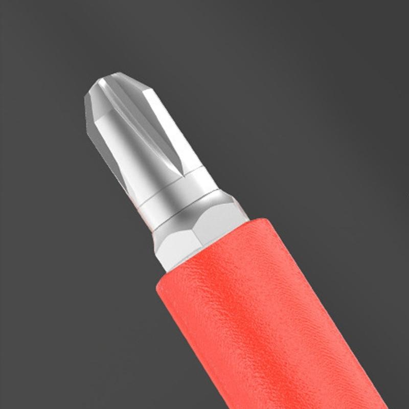 Ударопрочный изолированный набор бит для отвертки со стальным наконечником для техников, электриков, DIY-проектов, инженерного использования