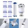1 Set Anti Splash Filters Adjustable Angles Faucet Shower Filter Easy Installation Suitable for Home Office Hotel Use