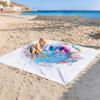 Многофункциональный пляжный коврик, портативный напольный коврик, коврик для пикника, забавный игровой коврик, водонепроницаемый, вода с Summe F7O0