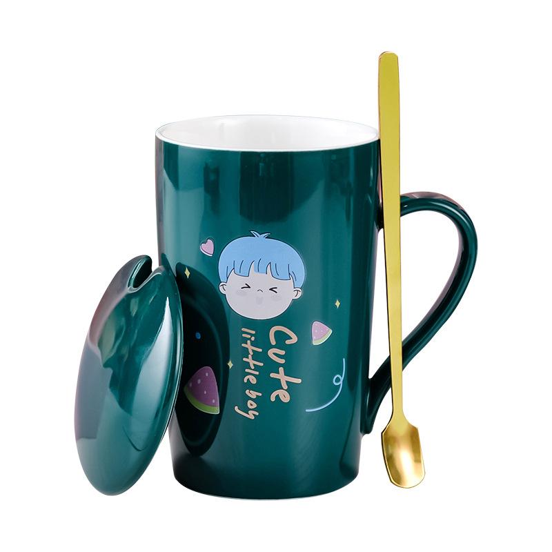 Набор чашек на День святого Валентина по-китайски Керамическая кружка Золотые украшения Мероприятие Подарок на открытие чашки Изысканный