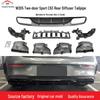 Mercedes-Benz C-Class (15-18) W205 C63 Coupe Rear Diffuser Tailpipe Upgrade