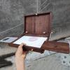 20x30x6см Портативный Деревянный Прямоугольный Ящик для Арт-Живописи, Пеналов для Арт-Студентов для Эскизов на Открытом Воздухе, Палитр для Акварели/Масляной Живописи
