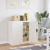 VidaXL White Filing Cabinet 79x40x90 Cm Steel 339732
