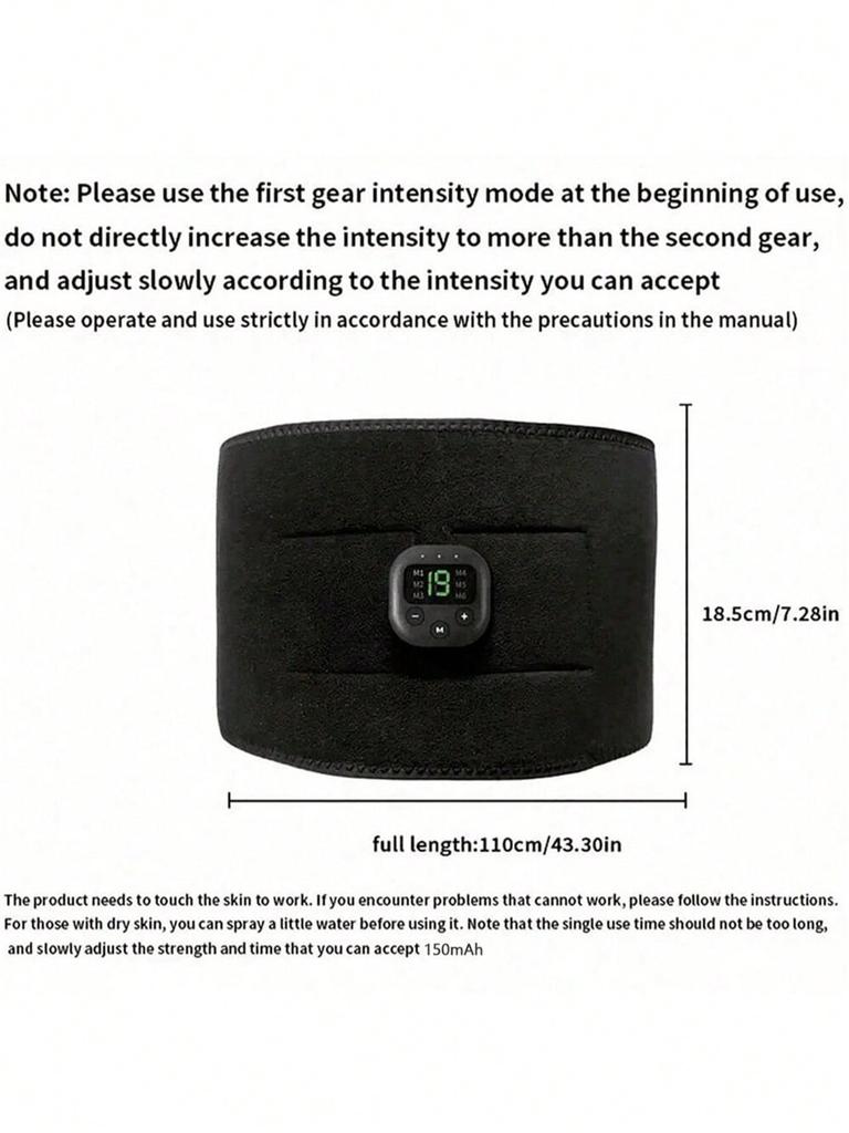 Массажер для талии Портативный USB Зарядка Шейпер Электрический Тренажер для рук, бедер и ног Пояс для похудения и формирования фигуры Фитнес-массажер yao