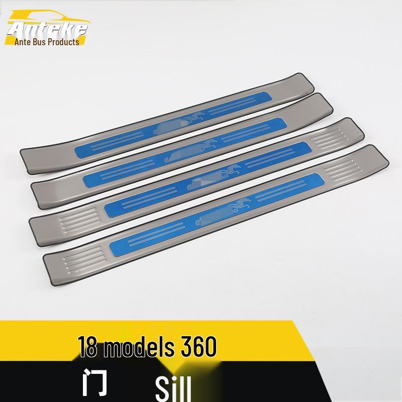 360 Bright Sill & Bumper Anti-Scratch Strips - Fits 18 Models