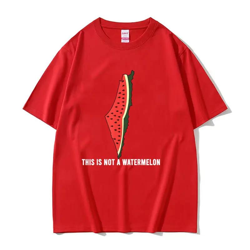 Funny This Is Not A Watermelon Meme Graphic T Shirt for Men Women's Retro Short Sleeve T Shirts High Quality 100% Cotton T-shirt