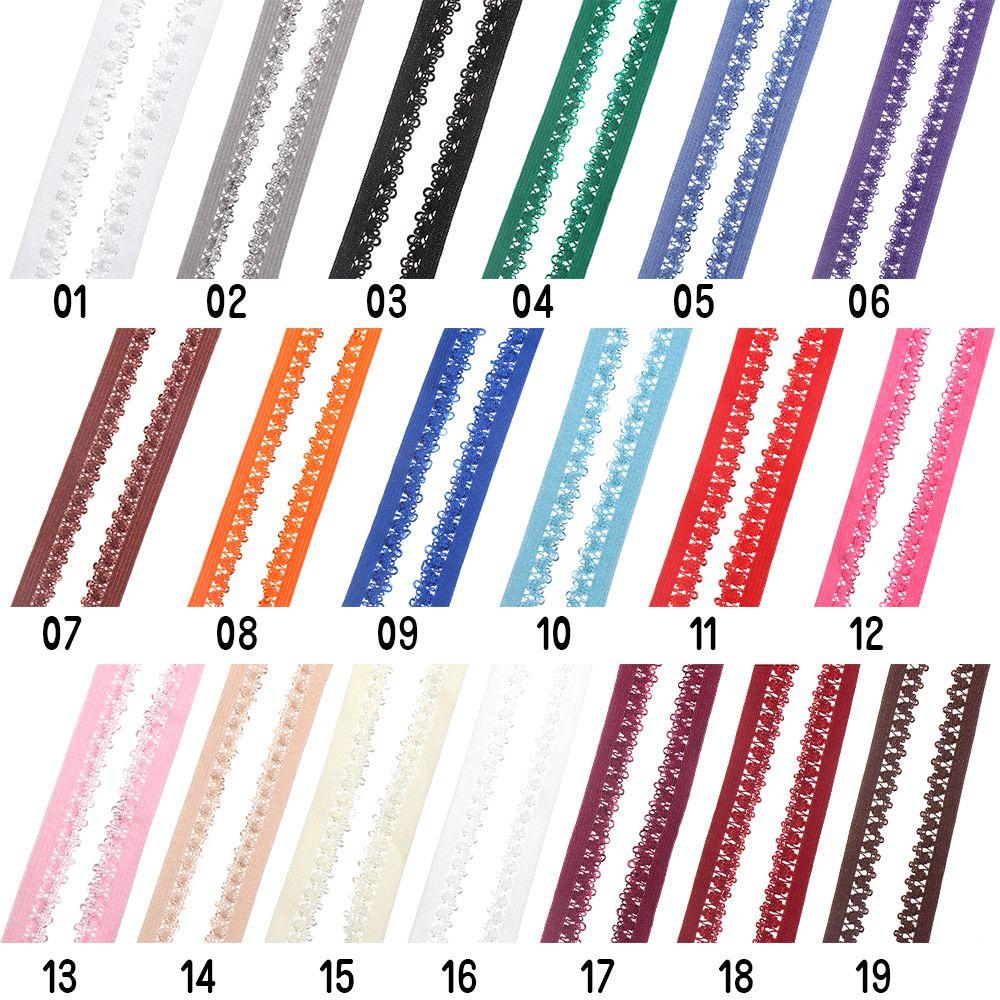 DIY Sewing Elasticity Laces Stretch Elastic Lace Trim Trimmings Clothing Underwear Material