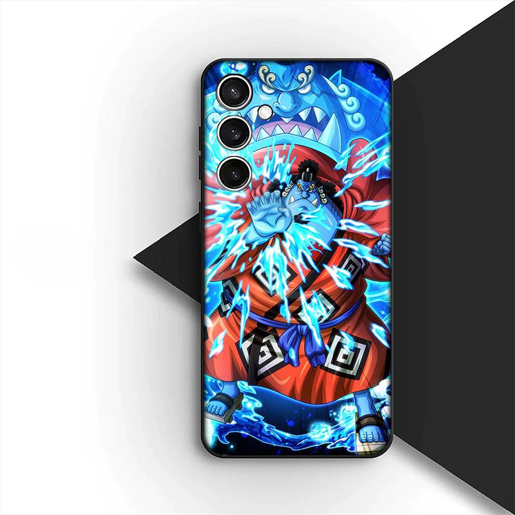 for Samsung Galaxy S10 S8 S9 Plus A33 A34 A31 70 A71 A72 Note 20 9 8 S10E Phone Case One Pieces Luffy Roronoa Zoro Jinbe Sanji