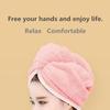 Double Thick Dry Hair Towel Double Sides Use Dry Hair Cap Multi-color Strong Absorbent Rippled Edge Thick Quick Drying Bath Hat