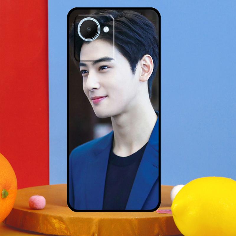 Чехол Cha Eun Woo для Realme C51 C31 C67 C55 C53 C35 C33 C30 C21Y C25s 9 10 11 12 Pro Plus GT Neo 5 6