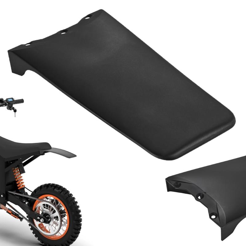 Motorcycle Back Panel For Outdoor Use Solid ABS Construction Mud Prevention System