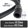 NBR Oil Resistant Automotive Motorcycle Truck Van Fuel hose Diesel Vacuum Engine Oil Hose ID 4 5 6 8 10 12 14 16 19 20 22 25 mm