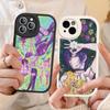 Аниме Человек-бензопила C-Цепь Чехол для телефона iPhone 16 15 14 11 12 13 Pro Max Plus Задняя кожаная крышка