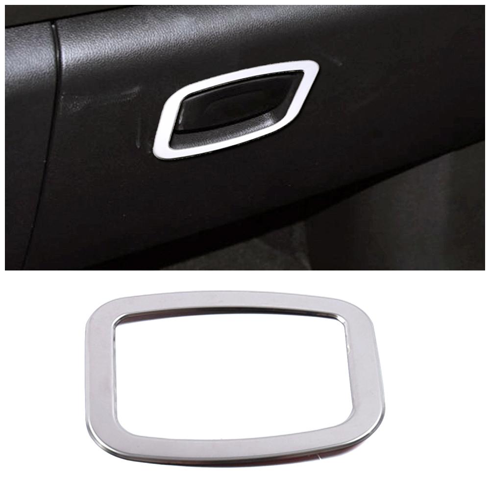 Для Renault Koleos 2017-Стайлинг автомобиля из нержавеющей стали, внутренняя формовка, рамка, накладка, матовая серебряная наклейка для Samsung