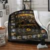 Like Warner Bros. Movies (26) Customize Text Blanket Multi-purpose Customizable Blanket Soft & Cozy Versatile for Home Decor Office Picnics Livingroom